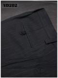 Bộ vest nam xám caro 1 nút 202 #4